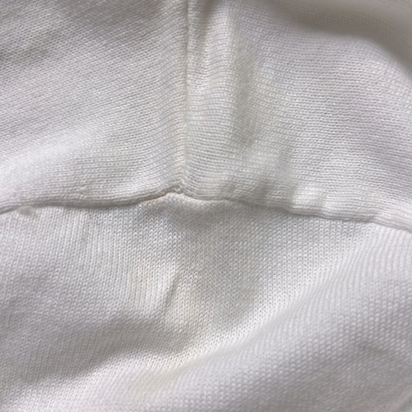 Talbots Floral Embroidered White and Red Blouse - Picture 7 of 7